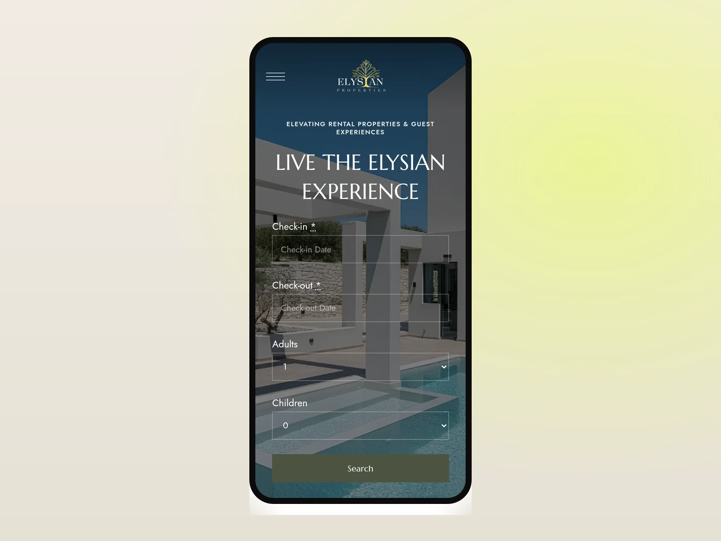 Elysian Properties — mobile