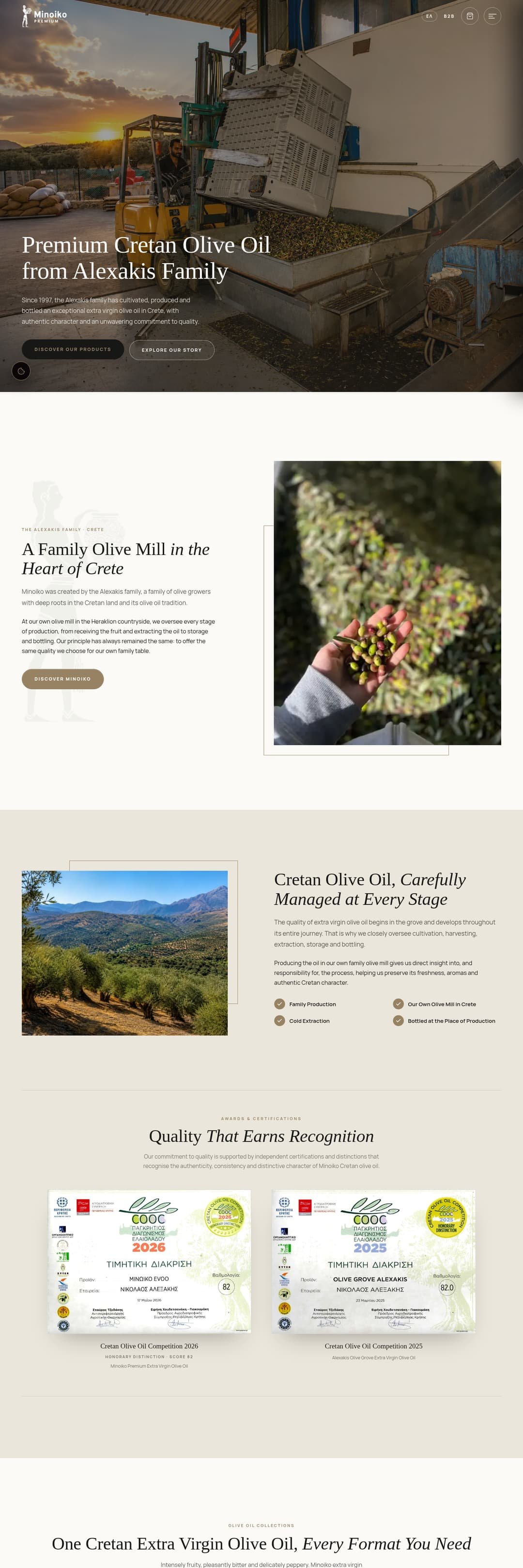 Minoiko Olive Oil