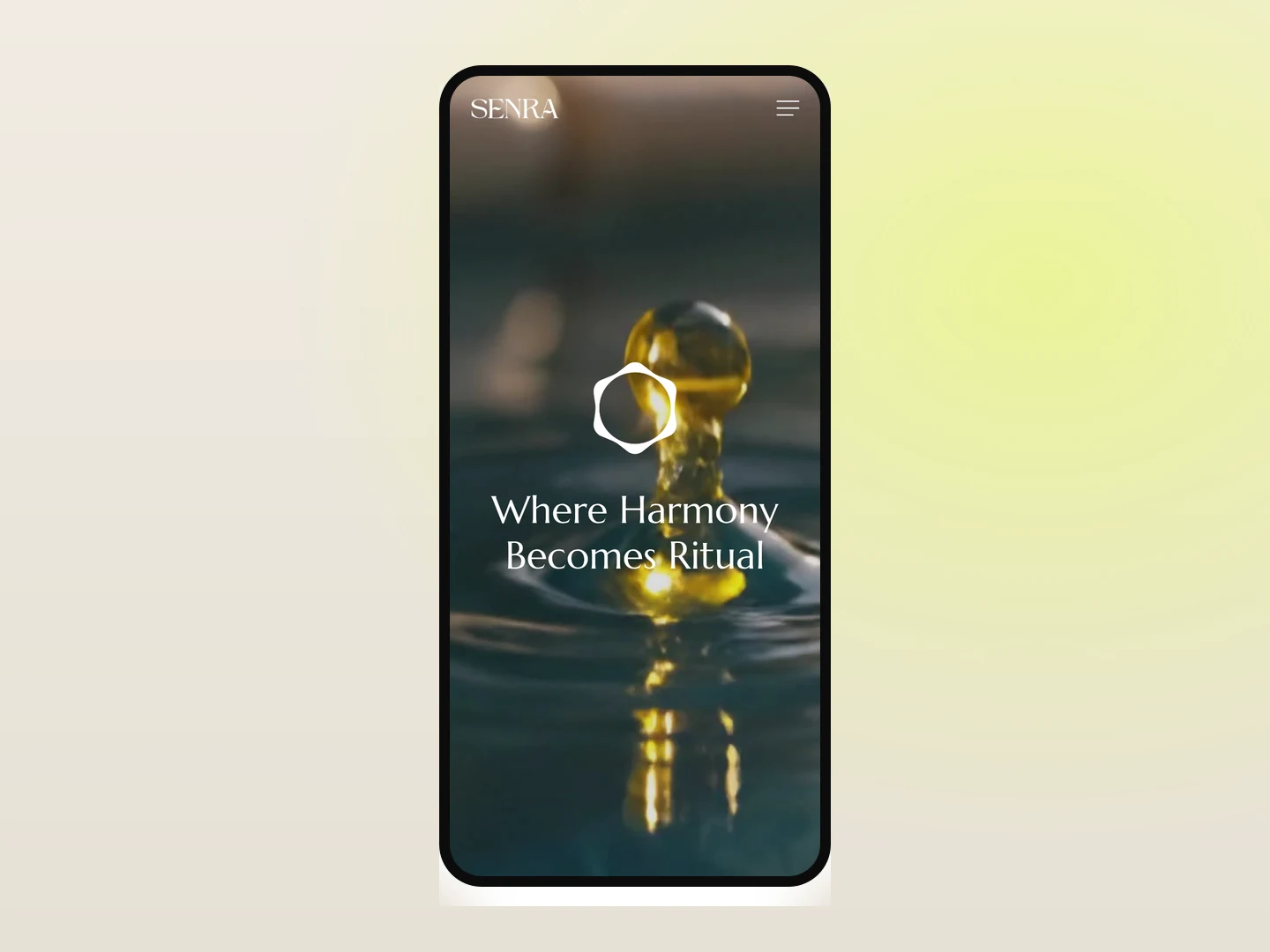 Senra Wellness Experience — mobile