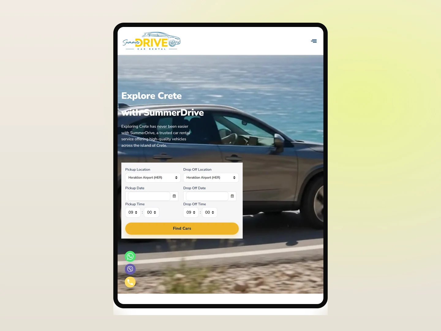 SummerDrive — tablet